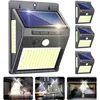 Image de Lampe Solaire Extérieure Innosinpo 4 pcs 216 led 1000 Lumens Lumière Solaire Extérieure avec Détecteur de Mouvement Grand Angle 300º Éclairage