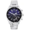 Image de Casio Montre Chronographe pour homme, bleu, Bracelet en occasion ou reconditionné