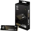 Image de MSI SPATIUM M480 Pro PCIe 4.0 NVMe M.2 1TB - Disque SSD Interne 1 to, PCIe 4.0 NVMe M.2, Lecture 7400 MB/s & Écriture 6000 MB/s, 3D NAND, Sécurité des Données Intégrée, Garantie 5 Ans (700 TBW) en occasion ou reconditionné
