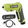 Image de Ryobi - Tournevis 4V usb Lithium - 1,3Ah - Câble usb - RSDP4-120G