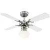 Image de Westinghouse - Ventilateur de plafond Portland Ambiance Chrome 90 cm