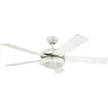 Image de Westinghouse - Ventilateur de plafond Comet Blanc avec éclairage