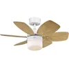 Image de Westinghouse - Ventilateur de plafond Flora Royale Blanc avec lumière