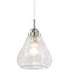 Image de Suspension Craquelé Nickel 1 Ampoule