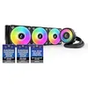 Image de ARCTIC Liquid Freezer III 360 A-RGB - PC à refroidissement par eau, refroidisseur d’eau tout-en-un pour processeur AIO, Compatible Intel LGA1851/1700 et AMD AM5/4, Pompe à commande PWM efficace - Noir en occasion ou reconditionné