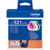 Image de Brother Lc521val - Cartouche D'encre Multipack 4 Couleurs