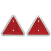 Image de Kit de 2 catadioptres rectangle rouge 160mm à visser UNIVERSEL TOR4551