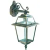 Image de Searchlight - Applique descendante New Orleans or noir, verre transparent IP44 E27 maxi 60w