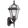 Image de Searchlight Capri - Lanterne murale extérieure à 1 ampoule Brun rouillé IP44, E27