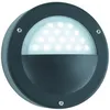 Image de Searchlight - led Wand Lampe d'extérieur Aluminium Noir IP44 Eclairage de la véranda du jardin