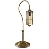 Image de Lampe de table, lampe d'appoint, lampe de chevet, acier, laiton, h 61,6 cm, 1 lumière