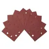 Image de 10 feuilles abrasives pour ponceuses vibrantes Dewalt DT3023-QZ - 8 perforations - 115x115mm