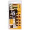 Image de DT70518T-QZ lot de 10 pièces à visser avec embout pivotant: embouts impact torsion de 25 mm: PL6 X1, T15 X1, T30 X1, ph - Dewalt