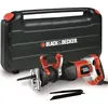 Image de Black&decker - Scie égoïne et sabre 1050W - black+decker - coffret - RS1050EK-QS
