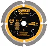 Image de Dewalt - Lame de scie circulaire DT1471-QZ denture diamant Ø165x20mm, 4 dents