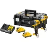 Image de Dewalt - Pack perceuse visseuse à percussion + visseuse à chocs Brushless 12V Lithium 2x3.0Ah avec coffret t-stak ii