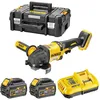 Image de Dewalt - Meuleuse Ø125mm 54V DCG418T2-QW avec coffret et 2 batteries 6,0 Ah flexvolt