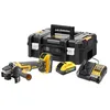 Image de Dewalt - DCG409H2T Meuleuse d'angle sans fil 18V/5Ah Ø125 mm sans balais avec coffret t-stak