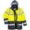Image de Parka Bicolore Traffic Couleur : Jaune Taille S - Portwest