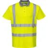 Image de Polo Hi-vis Manches Courtes Couleur : Jaune Taille l Portwest