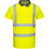 Image de Polo Hi-Vis manches courtes Jaune 4XL