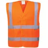 Image de Gilet Haute-Visibilité Baudrier Double Ceinture Orange s/m