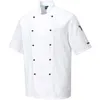 Image de Veste Cuisine Kent Couleur : Blanc Taille Xs Portwest