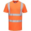 Image de T-Shirt Hi-Vis ris couleur : Orange taille xs Portwest