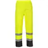 Image de Pantalon de pluie haute visibilité Portwest Bicolore Jaune / Noir 4XL