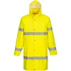 Image de Manteau De Pluie Hivis 100cm Couleur : Jaune Taille Xxxl Portwest