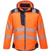Image de Portwest - Parka Hv Pw3 Couleur : Orange/marine Taille l