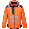 Image de Portwest - Parka Hv Pw3 Couleur : Orange/marine Taille Xl