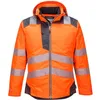 Image de Portwest - Parka Hv Pw3 Couleur : Orange/gris Taille Xxl