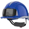 Image de JSP - Casque de sécurité crémaillère ventilé porte badge EVOLite - CR2 Gris Bleu