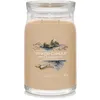 Image de Ambre et bois de santal - Yankee Candle Signature - grande bougie à deux mèches - nouveauté 2022