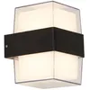 Image de Applique extérieure pittsburgh 2L carre Led up et down Led 7w 758 lumens 3000k Haut 13cm Larg 10cm
