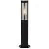 Image de Lampadaire base lumière lumière extérieure E27 acier inoxydable fumée noir borne lumineuse