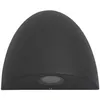 Image de Applique murale lampe d'extérieur led lampe de façade lampe de jardin noir h 10 cm