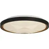 Image de Searchlight Satellite Plafonnier LED, noir avec diffuseur effet étoile