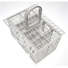 Image de Panier Porte Couverts Gris Pour Lave Vaisselle Indesit Hotpoint Ariston
