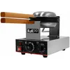 Image de Kukoo   Gaufrier rond commercial rotatif 1000W   Température 50-250°C   2 plaques téflon antiadhésives   Minuterie 1-5 min   Gaufres de Liège et