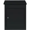 Image de Boîte à Colis Anti-vol Noire en Acier Boîtes aux Lettres Murale Colissimo - Grande boîtes jusqu'à 35 x 19 x 15 cm - 100 % Sécurisée [Notification