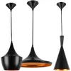 Image de Pack de 3 Lampes de Plafond Suspendues - Design Industriel - Extensive Noir