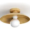 Image de Lampe de Plafond - Plafonnier en Bois - Richmon Naturel