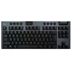 Image de Logitech G G915 TKL Clavier RF sans Fil + Bluetooth QWERTY Espagnole Noir en occasion ou reconditionné