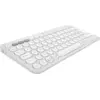 Image de Logitech Clavier Sans Fil Pebble Keys 2 K380s Azerty Blanc (920-011804)