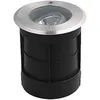 Image de Spot Encastrable Extérieur de Sol Rond led D130 7W Inox Zambelis 45 deg - Blanc chaud - 3000K