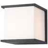 Image de Larissa Lighting - Applique Murale Extérieure Pour Ampoule led E27 IP54 Graphite zambelis