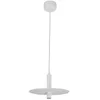 Image de Suspension Luminaire led D260 7W Blanc Sablé zambelis - Blanc chaud - 3000K