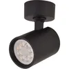Image de Larissa Lighting - Plafonnier Orientable D60 Pour Ampoule led GU10 Noir Mat zambelis